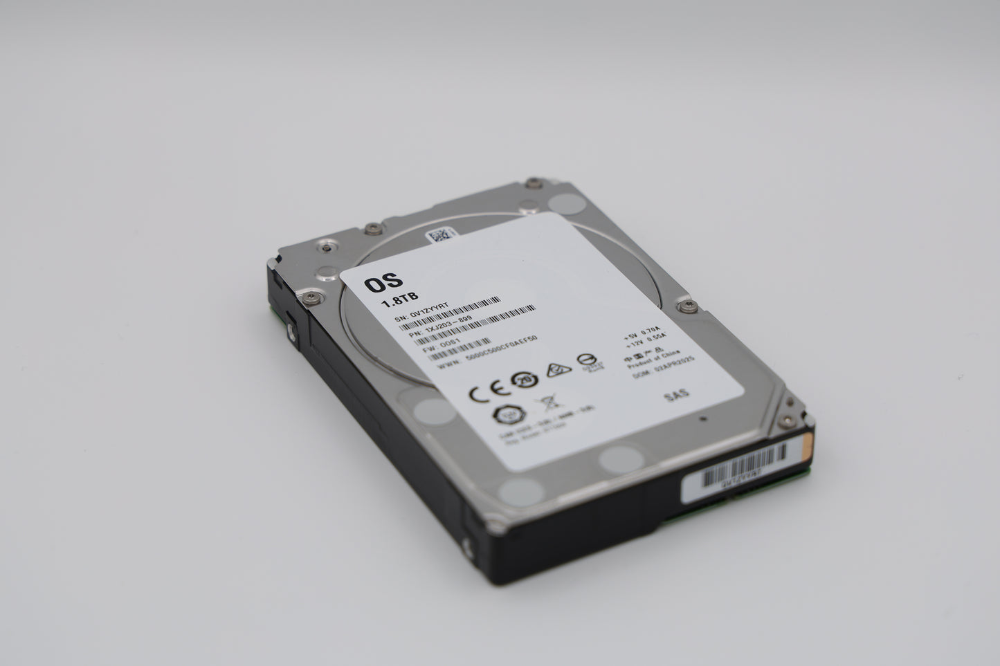 1,8 TB SAS 2,5” Mission Critical White Label Hard Drive - XX1800MM0129