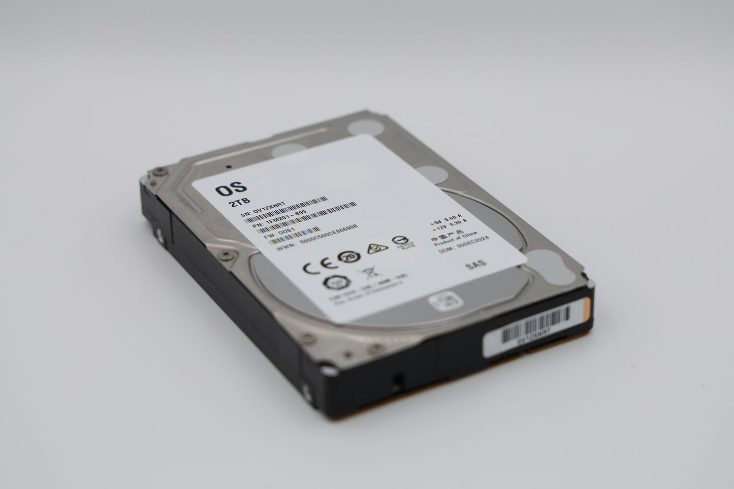 2 TB SAS 2,5” Enterprise White Label Hard Drive - XX2000NX0273