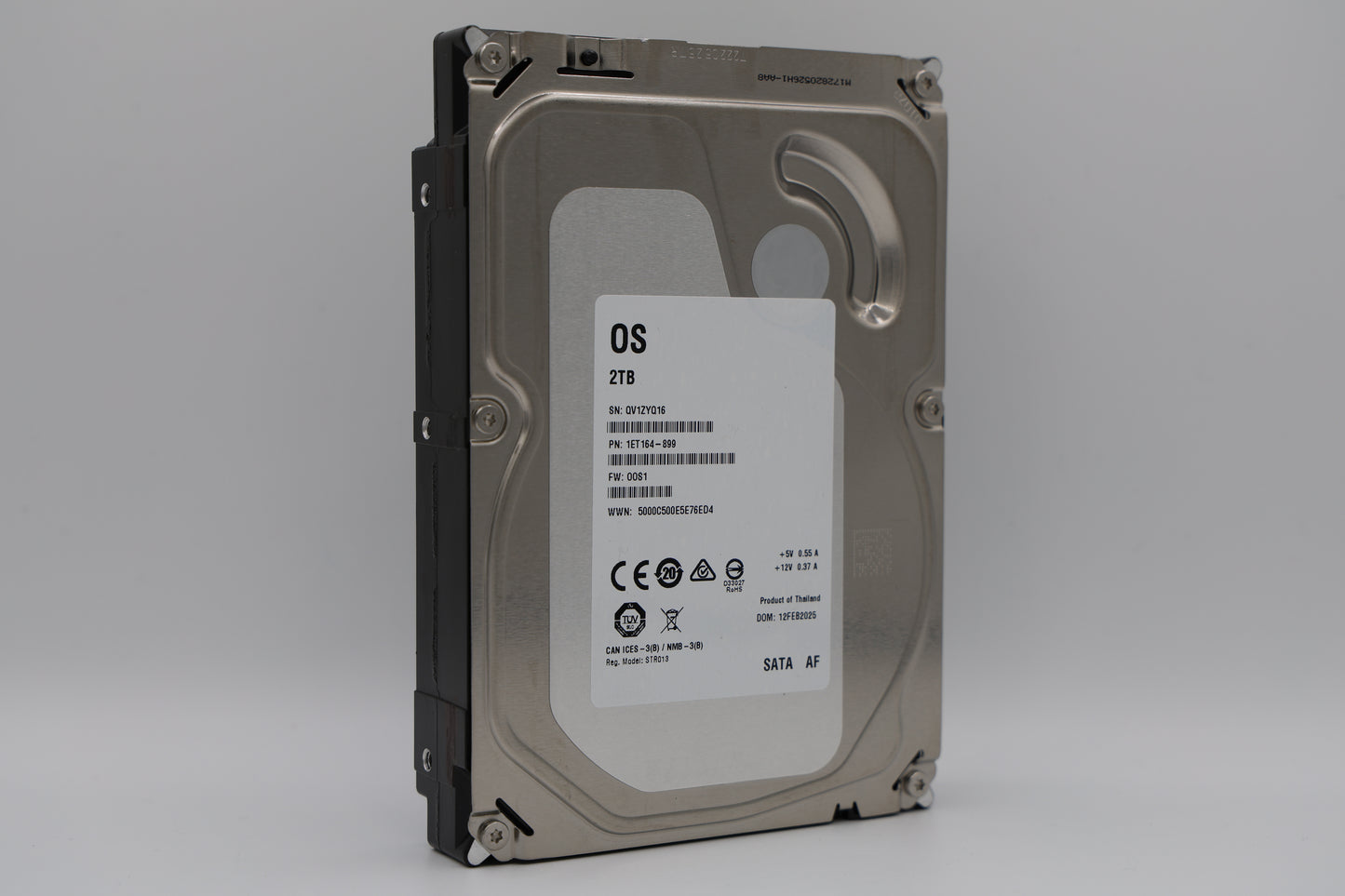 2 TB SATA 3,5" Desktop White Label Hard Drive - XX2000DM005