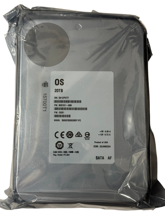 Seagate Exos X20 20 TB SATA White Label Hard Drive