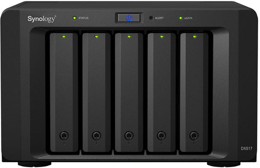 Synology Expansion Unit DX517 | 100 TB | Seagate Exos X20