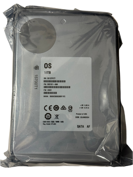 Seagate Exos X20 18 TB SATA White Label Hard Drive