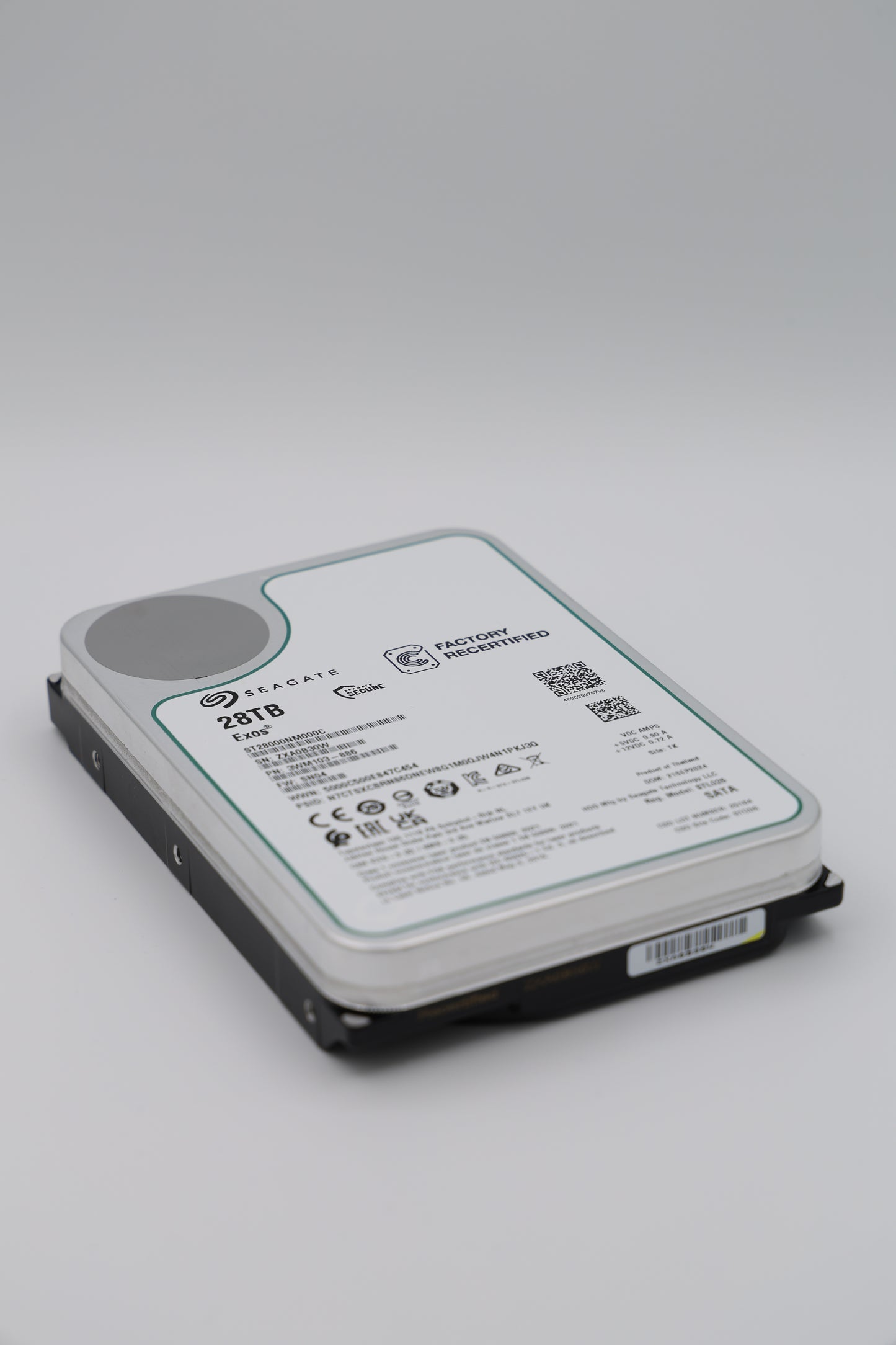 Seagate Exos 28 TB SATA Recertified Hard Drive