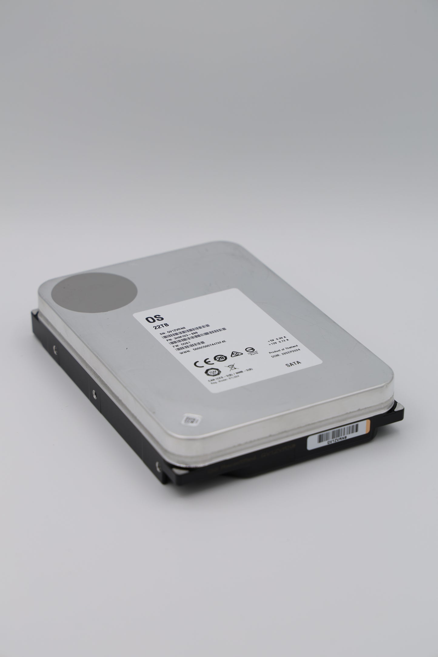 Seagate Exos X22 22 TB SATA White Label Hard Drive