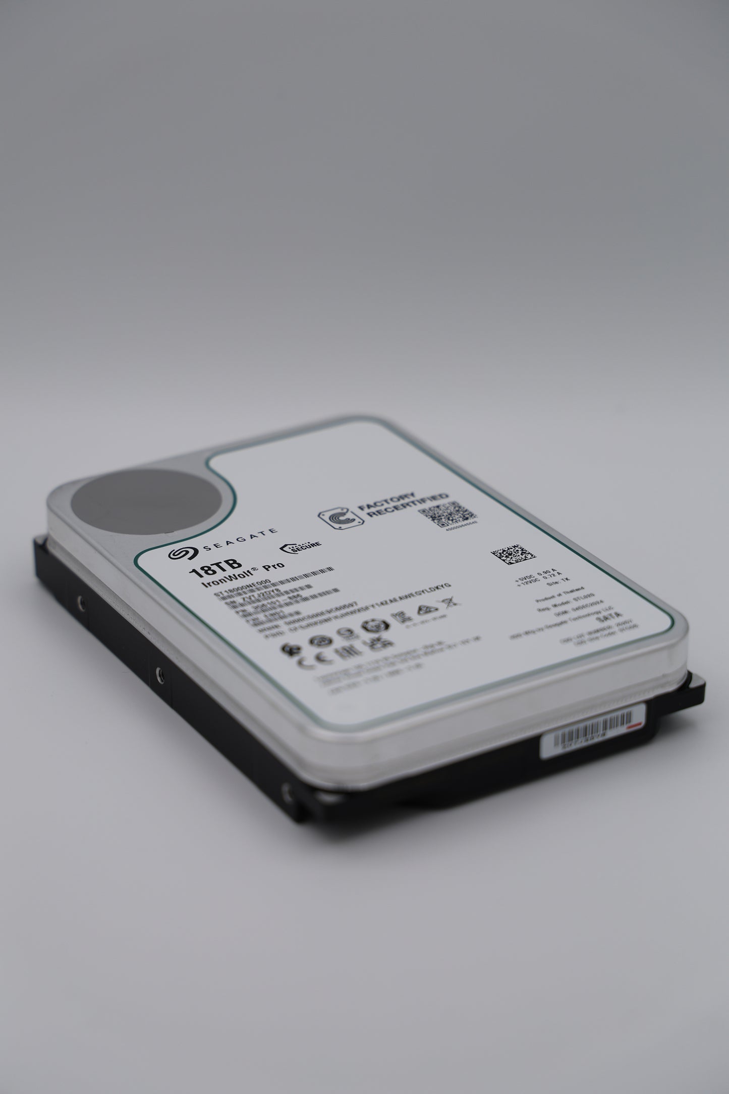 Seagate IronWolf Pro 18 TB SATA Recertified Hard Drive - ST18000NE000