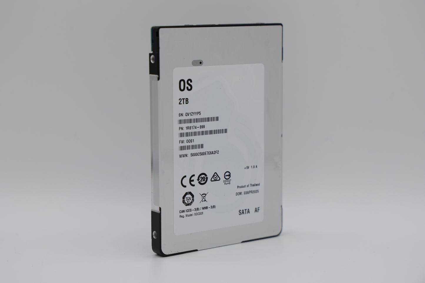 2 TB SATA 2,5” Notebook White Label Hard Drive - XX2000LM007