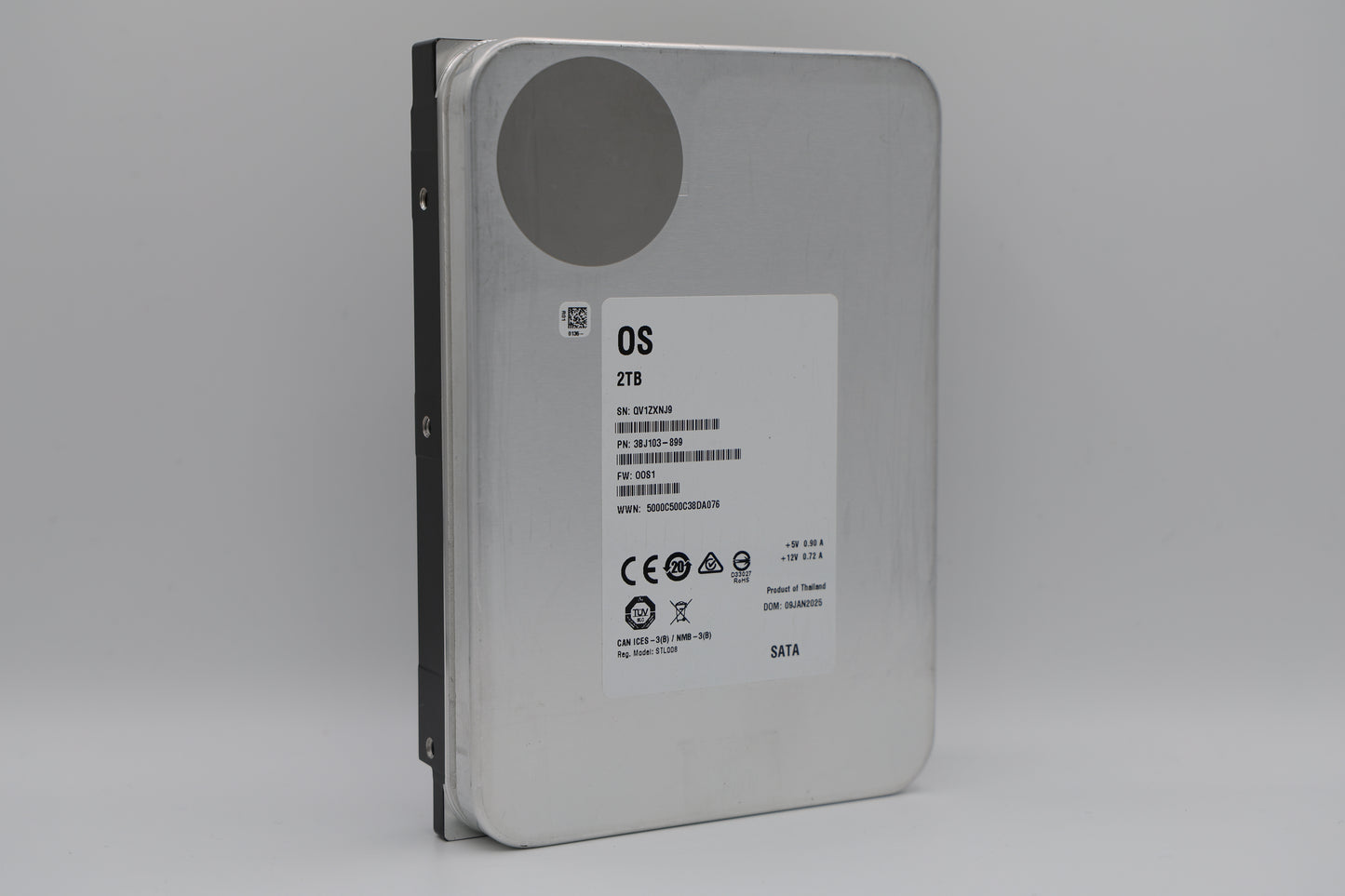2 TB SATA 3,5” Enterprise White Label Hard Drive - XX2000NM003G