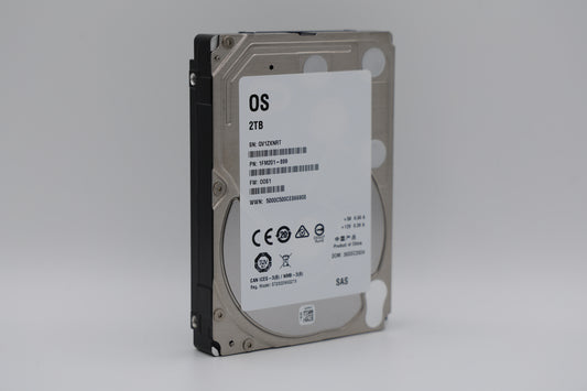 2 TB SAS 2,5” Enterprise White Label Hard Drive - XX2000NX0273