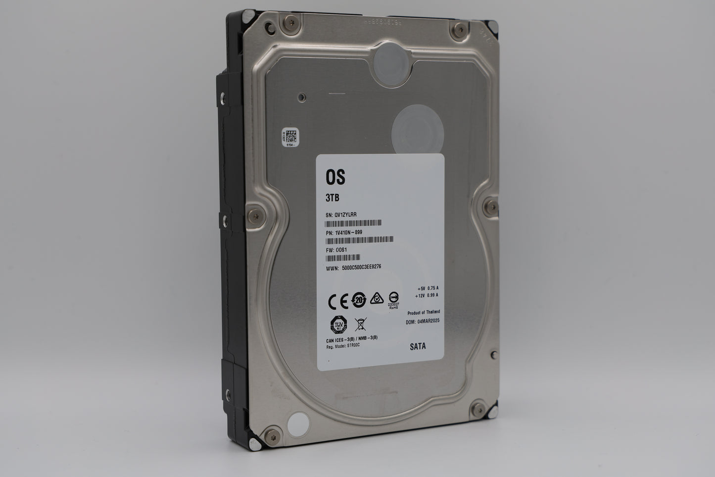 3 TB SATA 3,5" Desktop White Label Hard Drive - XX3000DM007
