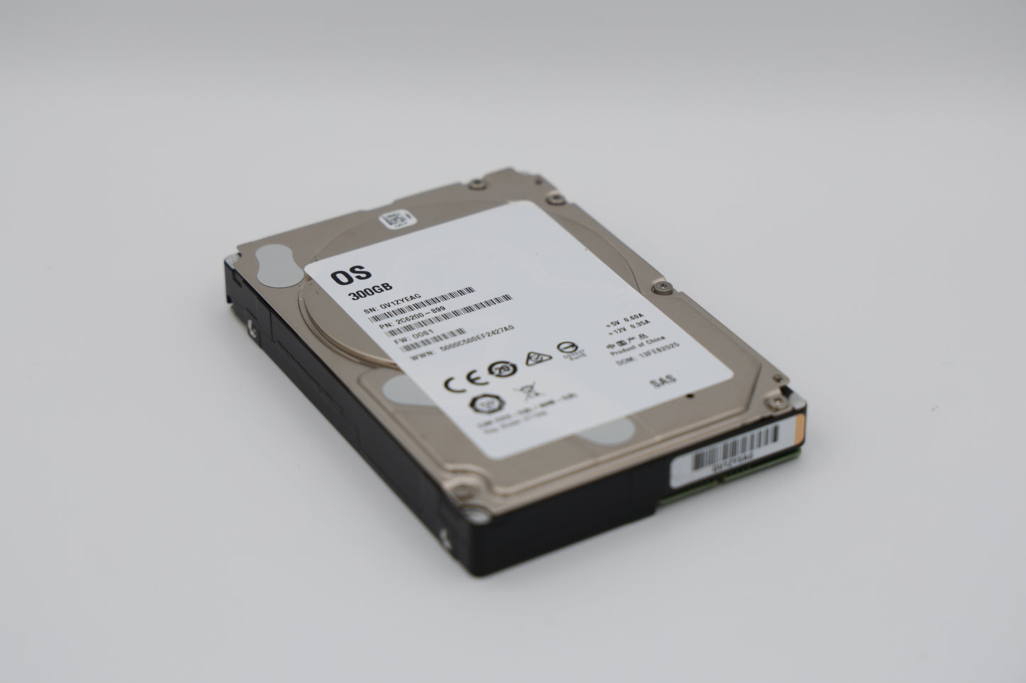 300 GB SAS 2,5” Mission Critical White Label Hard Drive - XX300MM0048