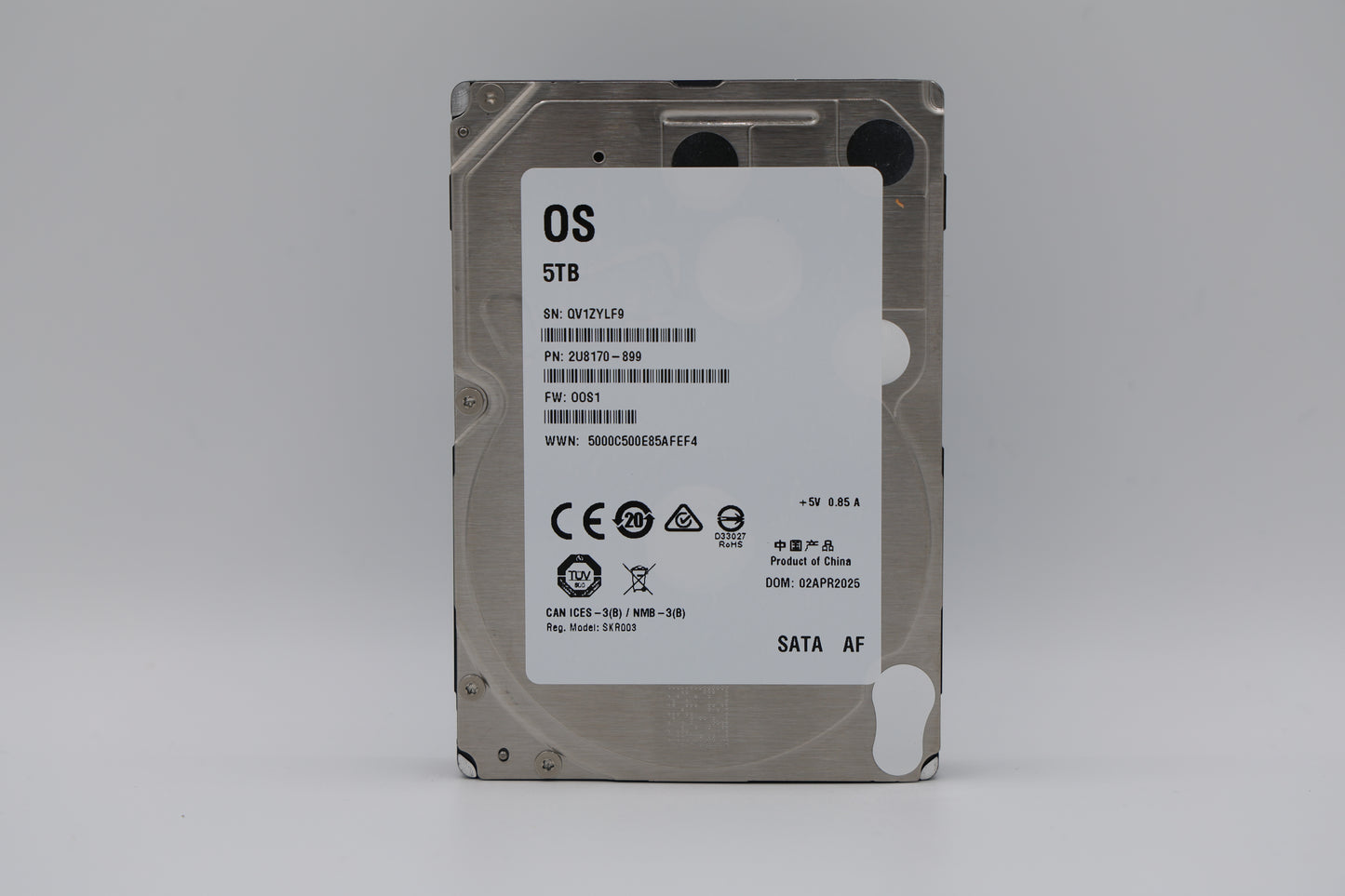5 TB SATA 2,5” Notebook White Label Hard Drive - XX5000LM000