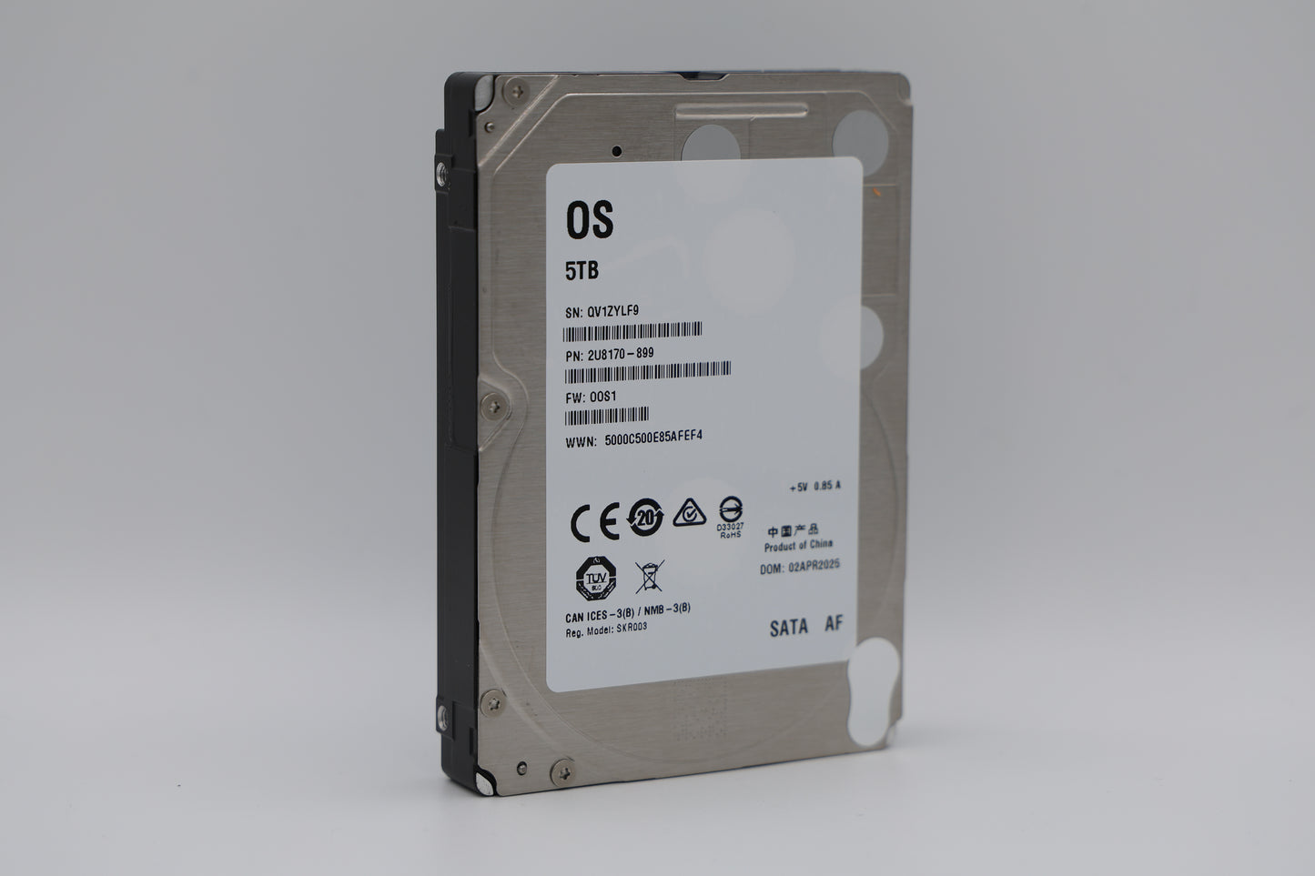 5 TB SATA 2,5” Notebook White Label Hard Drive - XX5000LM000