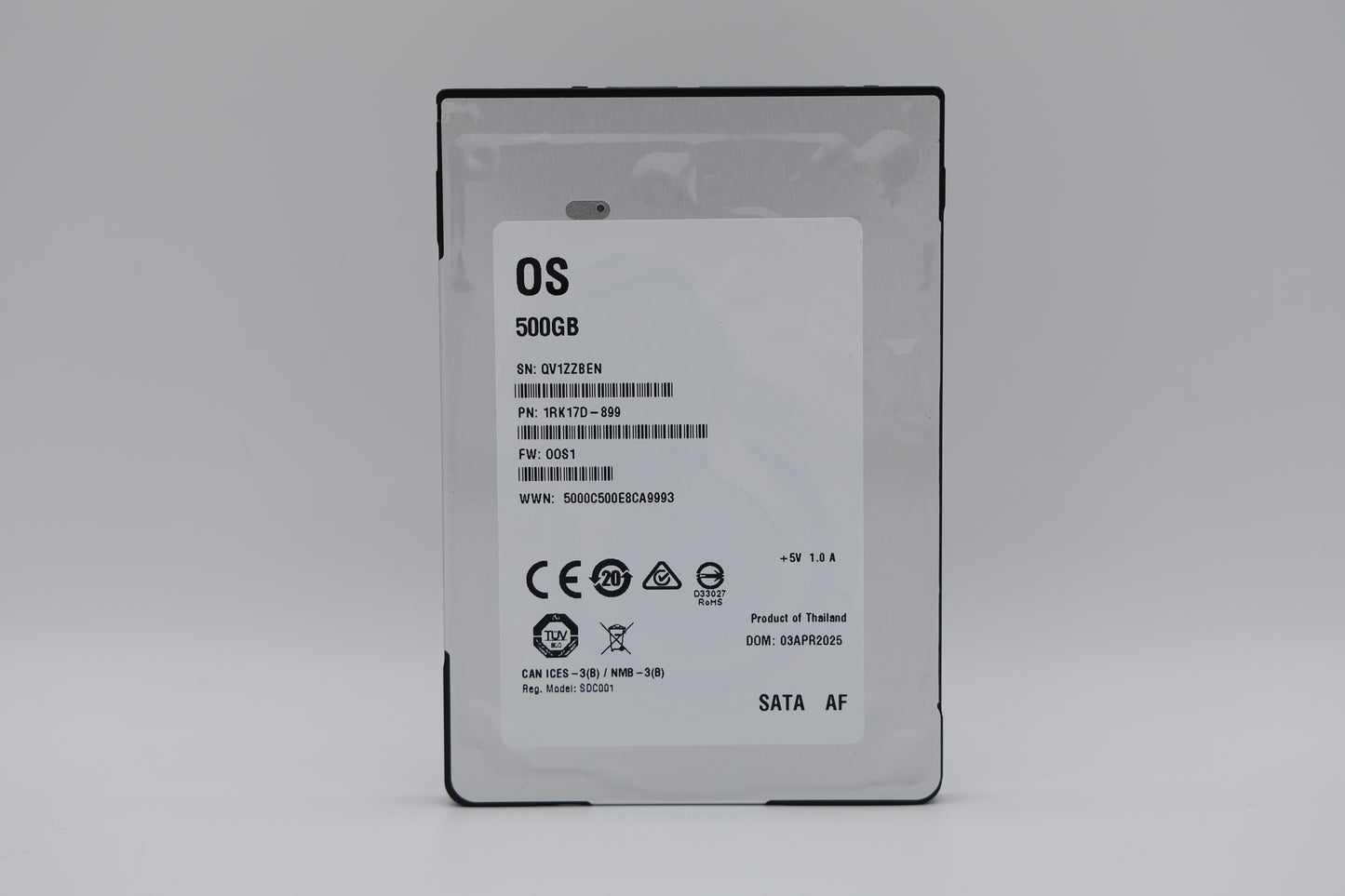 500 GB SATA 2,5” Notebook White Label Hard Drive - XX500LM030