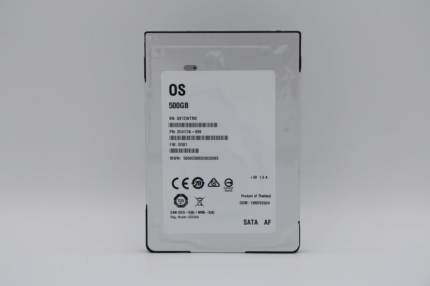 500 GB SATA 2,5” Notebook White Label Hard Drive - XX500LM034