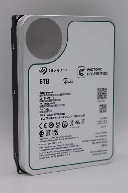Seagate IronWolf Pro 6 TB SATA Recertified Hard Drive - ST6000NE000
