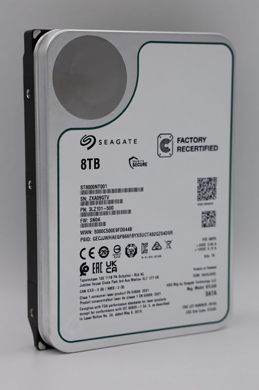 Seagate IronWolf Pro 8 TB SATA Recertified Hard Drive - ST8000NT001