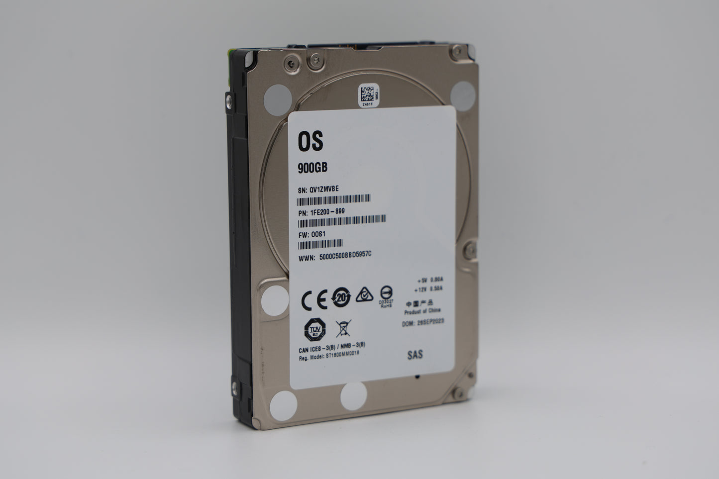 900 GB SAS 2,5” Mission Critical White Label Hard Drive - XX900MM0168