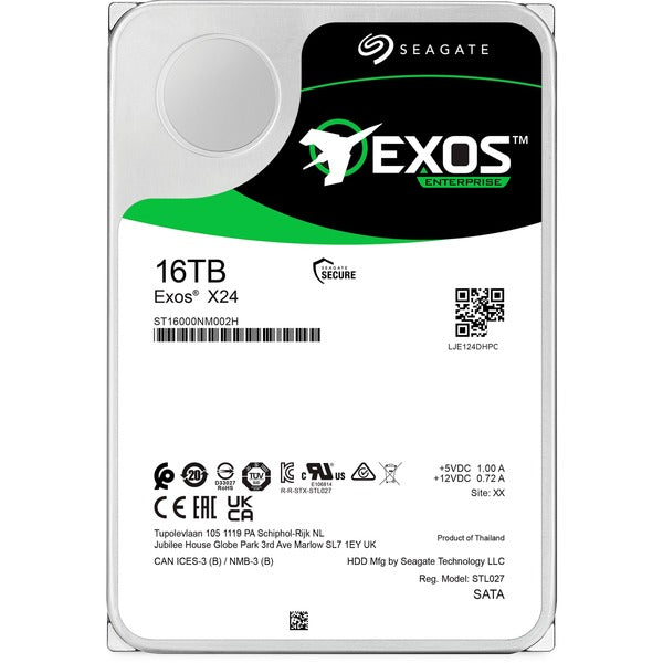 Seagate Exos X24 16 TB SATA Hard Drive - ST16000NM002H