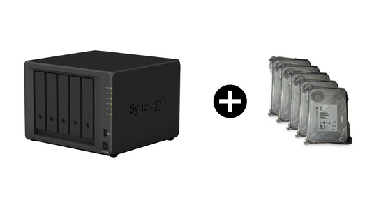 Synology DiskStation DS1522+ | 100 TB | Seagate Exos X20