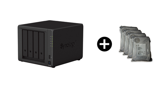 Synology DiskStation DS923+ | 88 TB | Seagate Exos X22